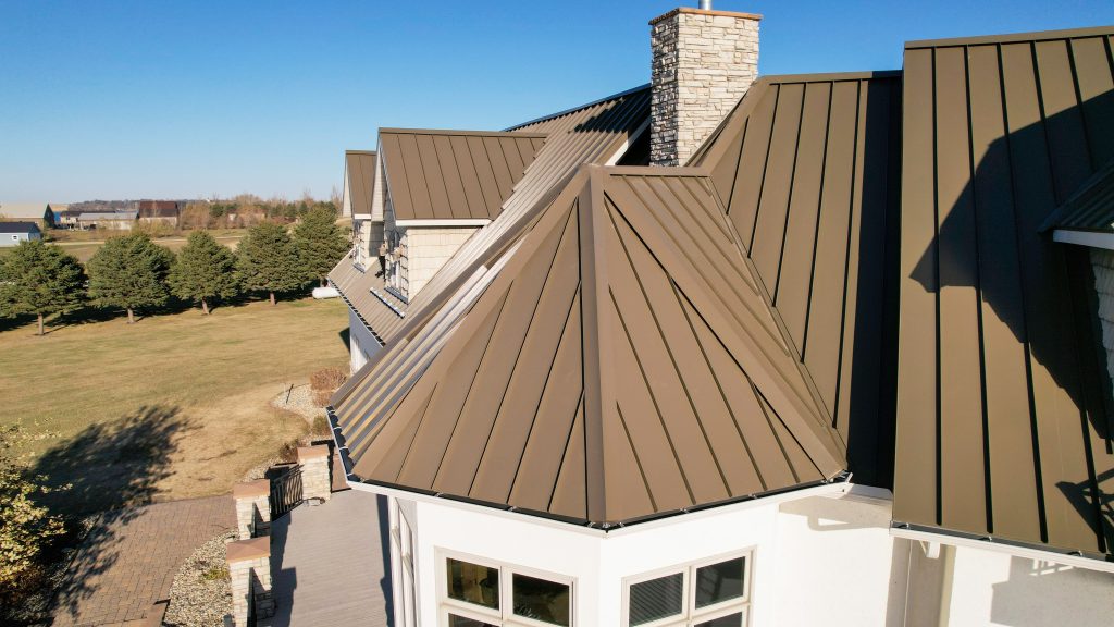 Standing Seam Metal Roof installed by Spotless & Seamless Exteriors